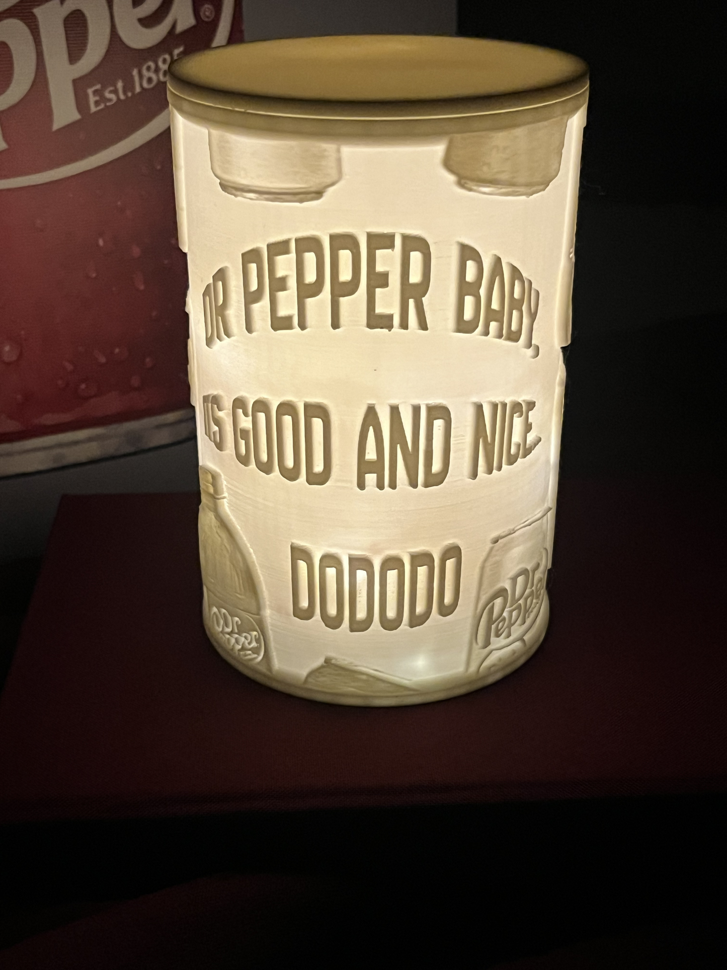 Dr. Pepper Lighting Decor