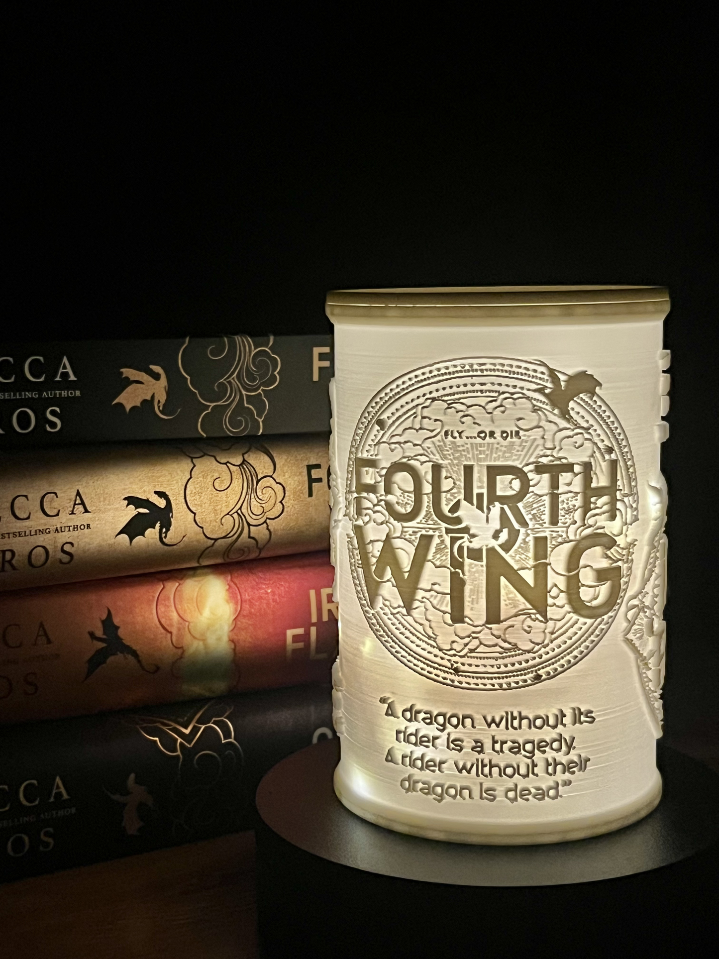 Fourth Wing Lighting Decor
