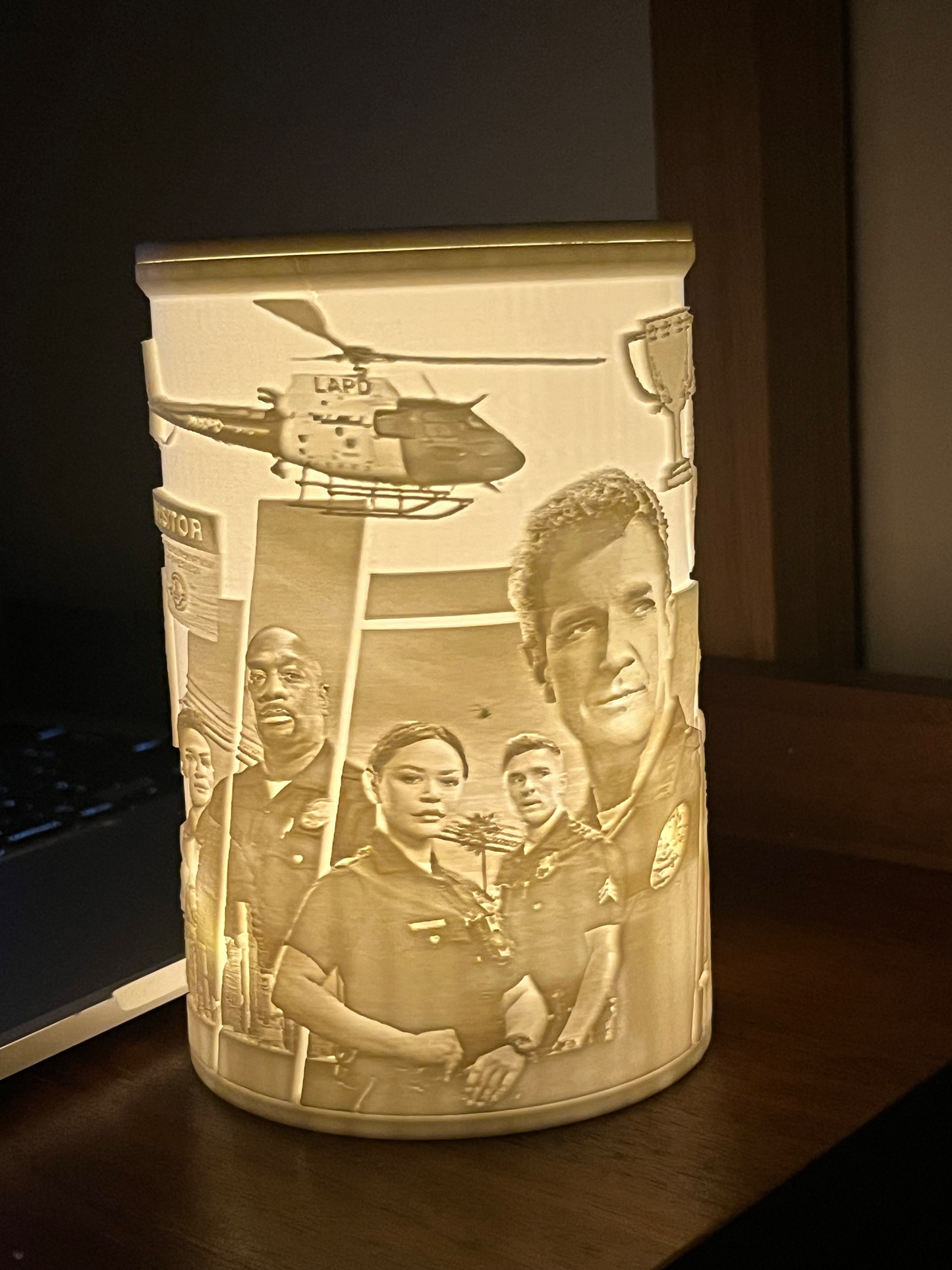 Police Lighting Decor