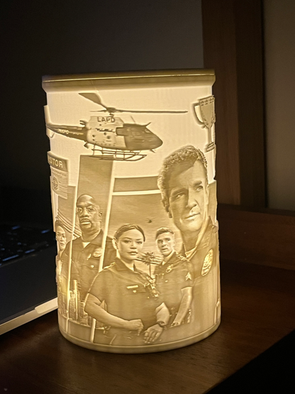 Police Lighting Decor